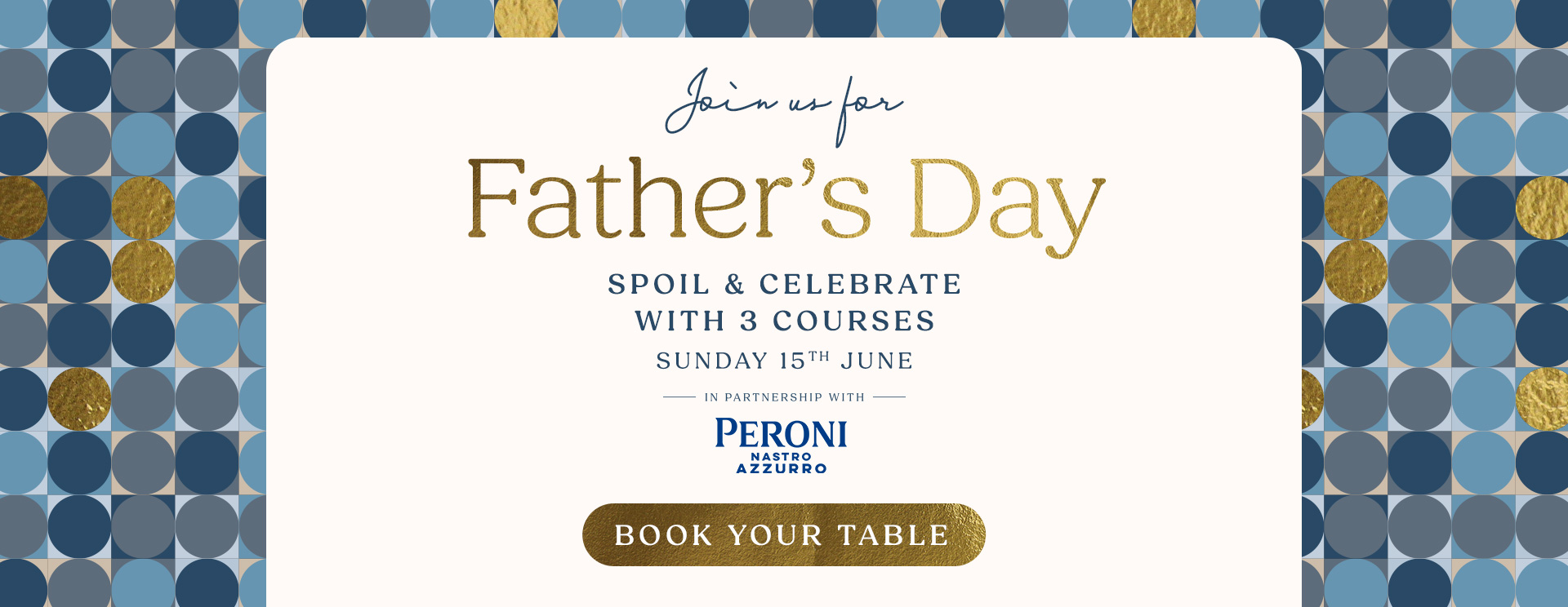Father’s Day menu Ilkley